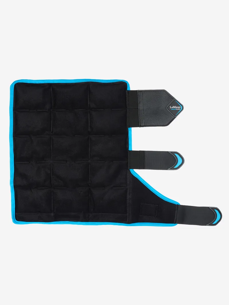 LeMieux Freeze Flow Ice Boot Front - Black -5