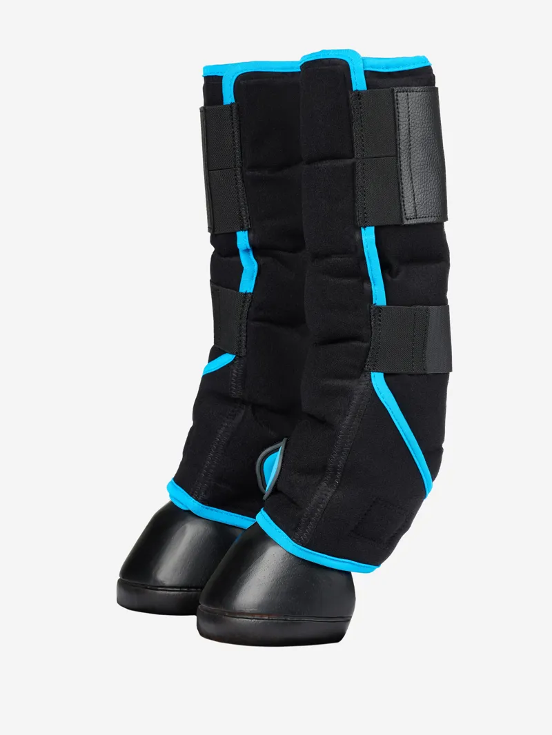 LeMieux Freeze Flow Ice Boot Front - Black 