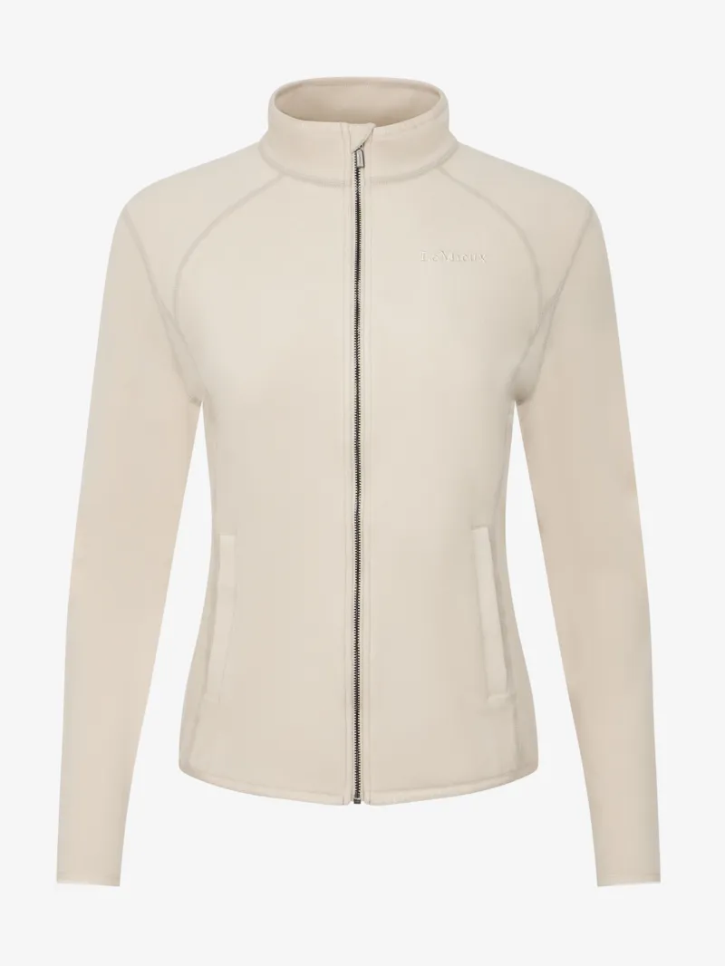 LeMieux Faye Fleece Zip Through - Stone