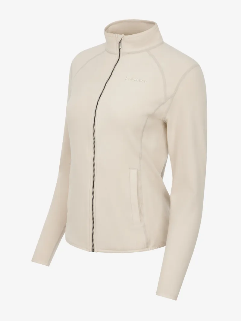 LeMieux Faye Fleece Zip Through - Stone-9