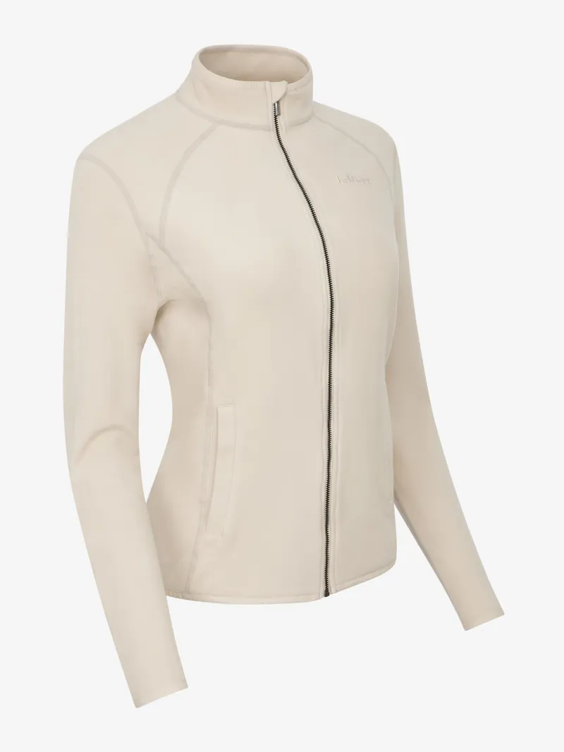 LeMieux Faye Fleece Zip Through - Stone-8