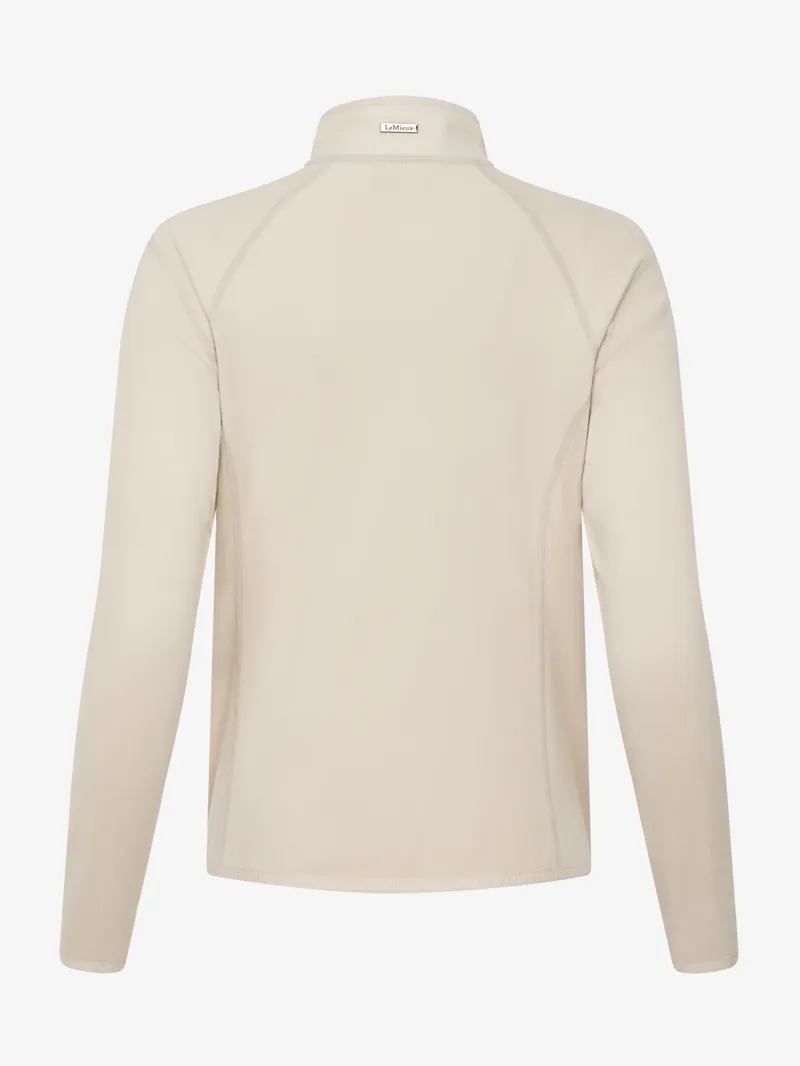 LeMieux Faye Fleece Zip Through - Stone-7