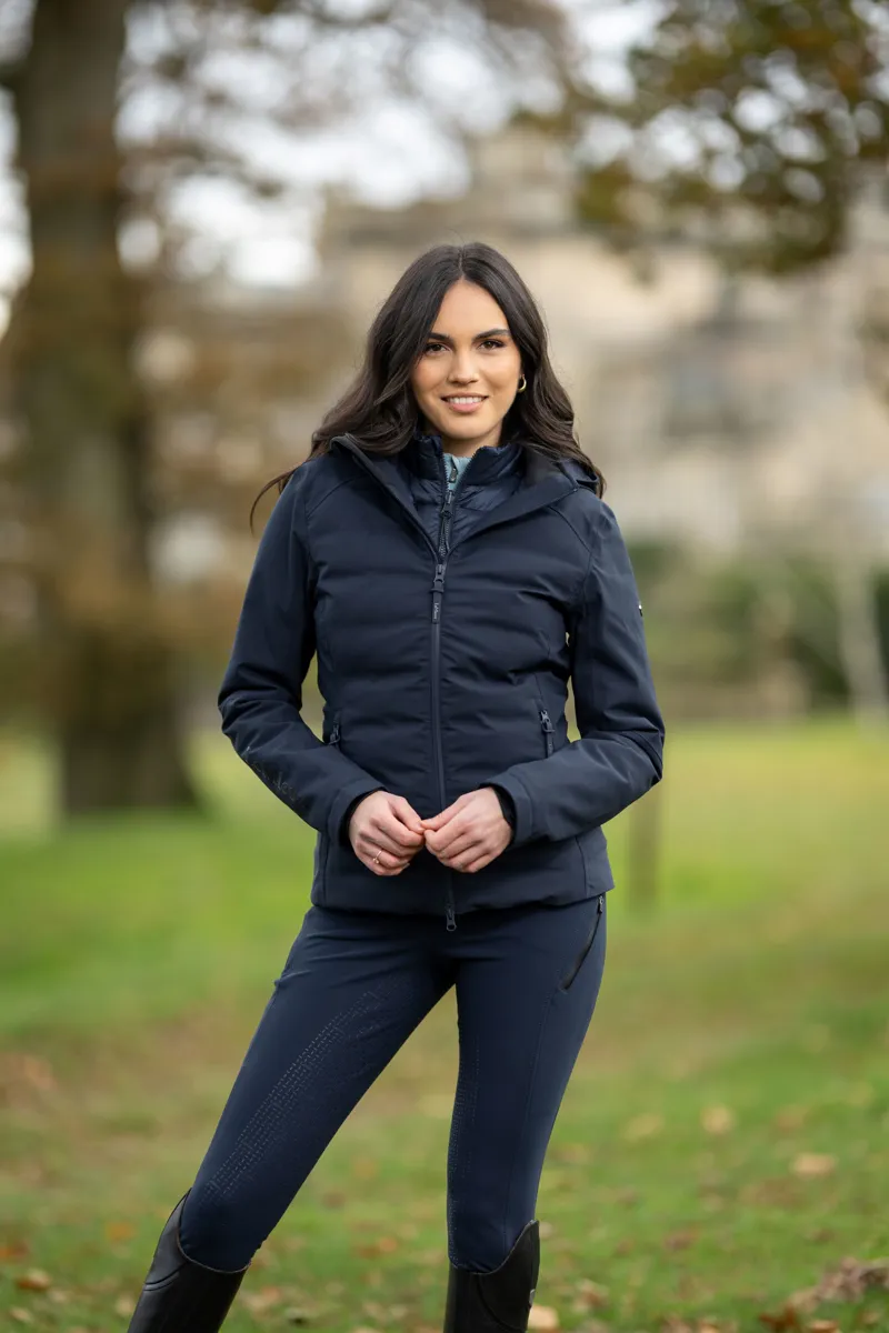 LeMieux Brooke Waterproof Hybrid Jacket - Navy-4