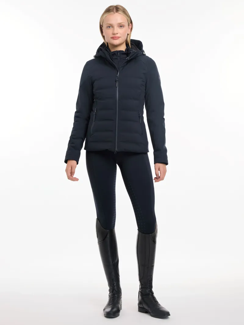LeMieux Brooke Waterproof Hybrid Jacket - Navy-1