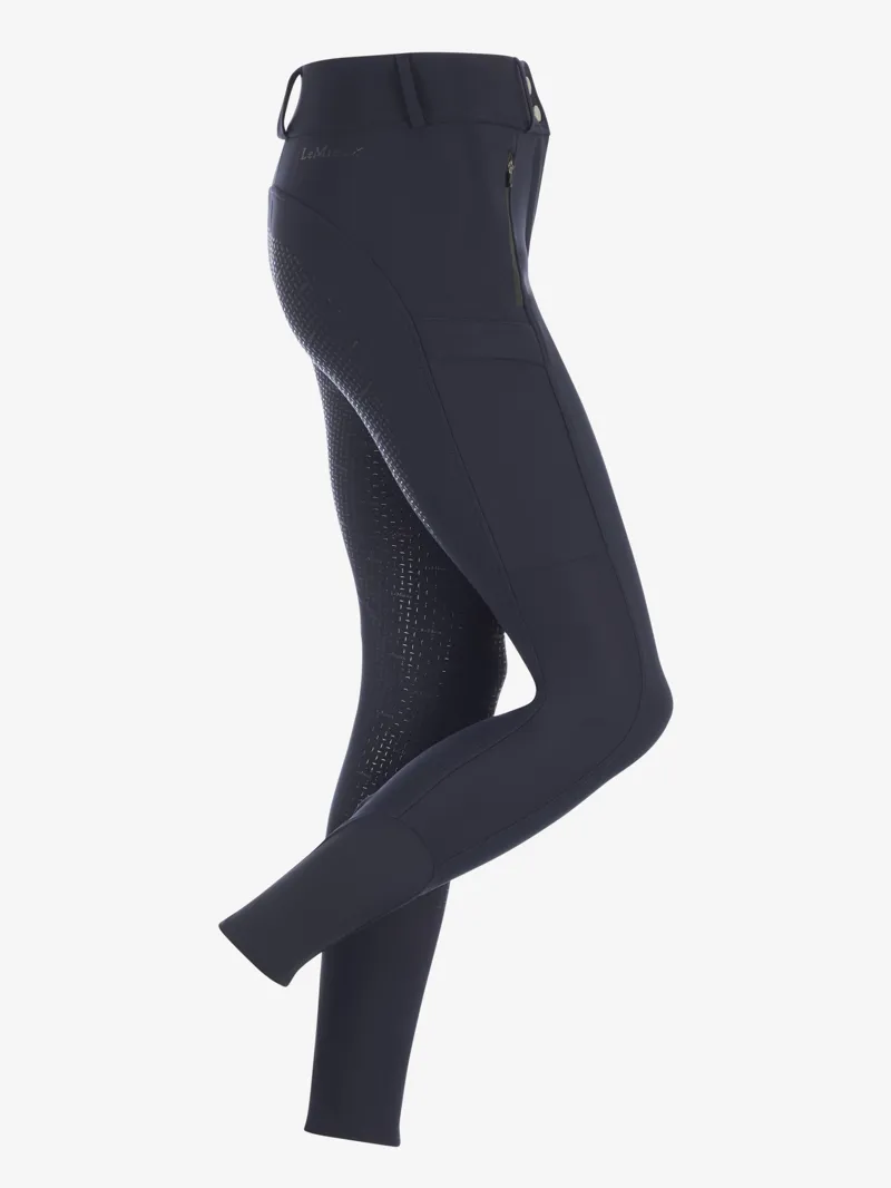 LeMieux Drytex Waterproof Breeches Full Seat - Navy-6