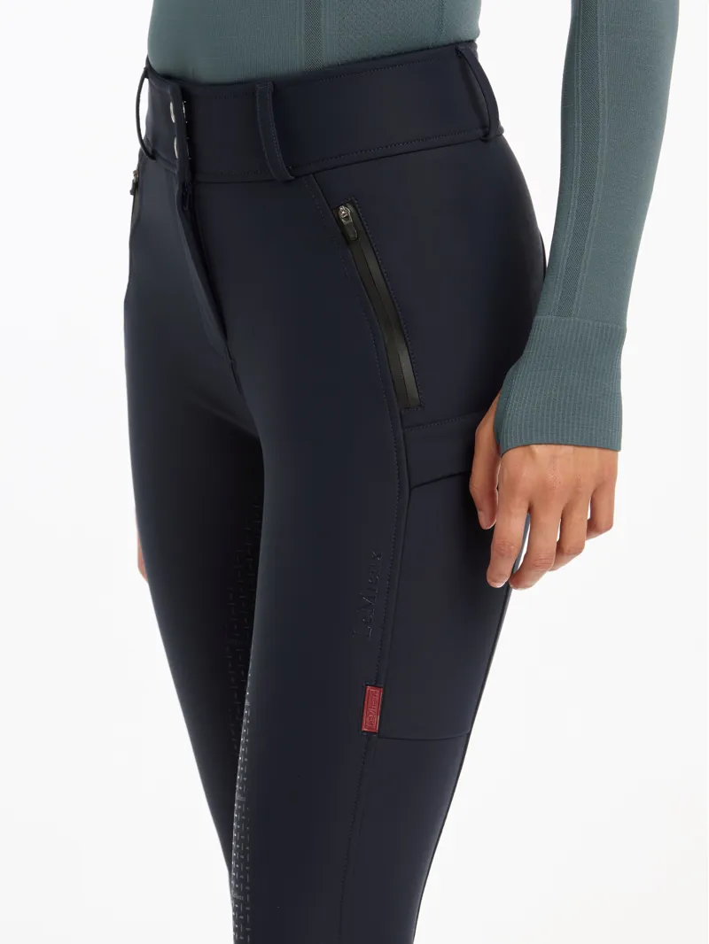 LeMieux Drytex Waterproof Breeches Full Seat - Navy-5