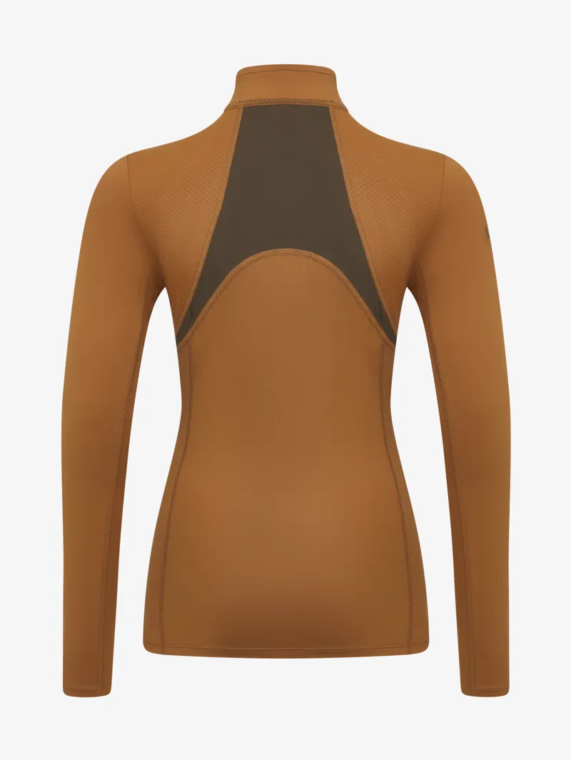 LeMieux Young Rider Mia Mesh Base Layer - Ginger-5