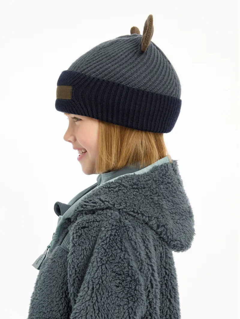 LeMieux Mini Bear Beanie - Petrol-3