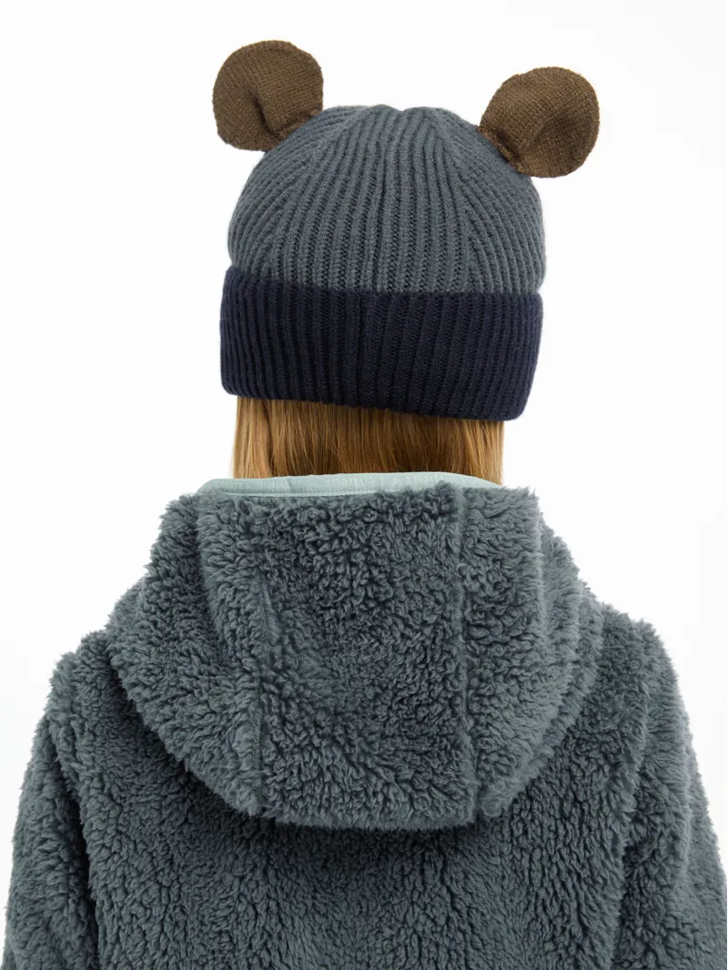 LeMieux Mini Bear Beanie - Petrol-4