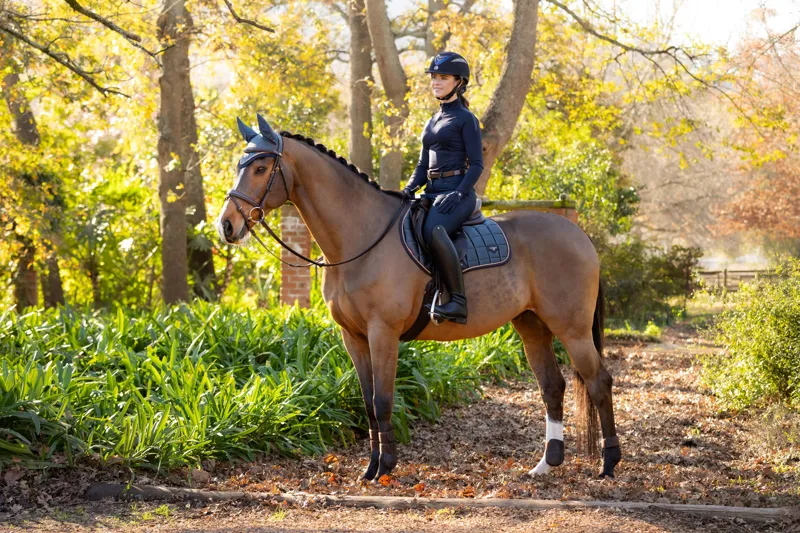 LeMieux Loire Classic Close Contact Square - Petrol-2