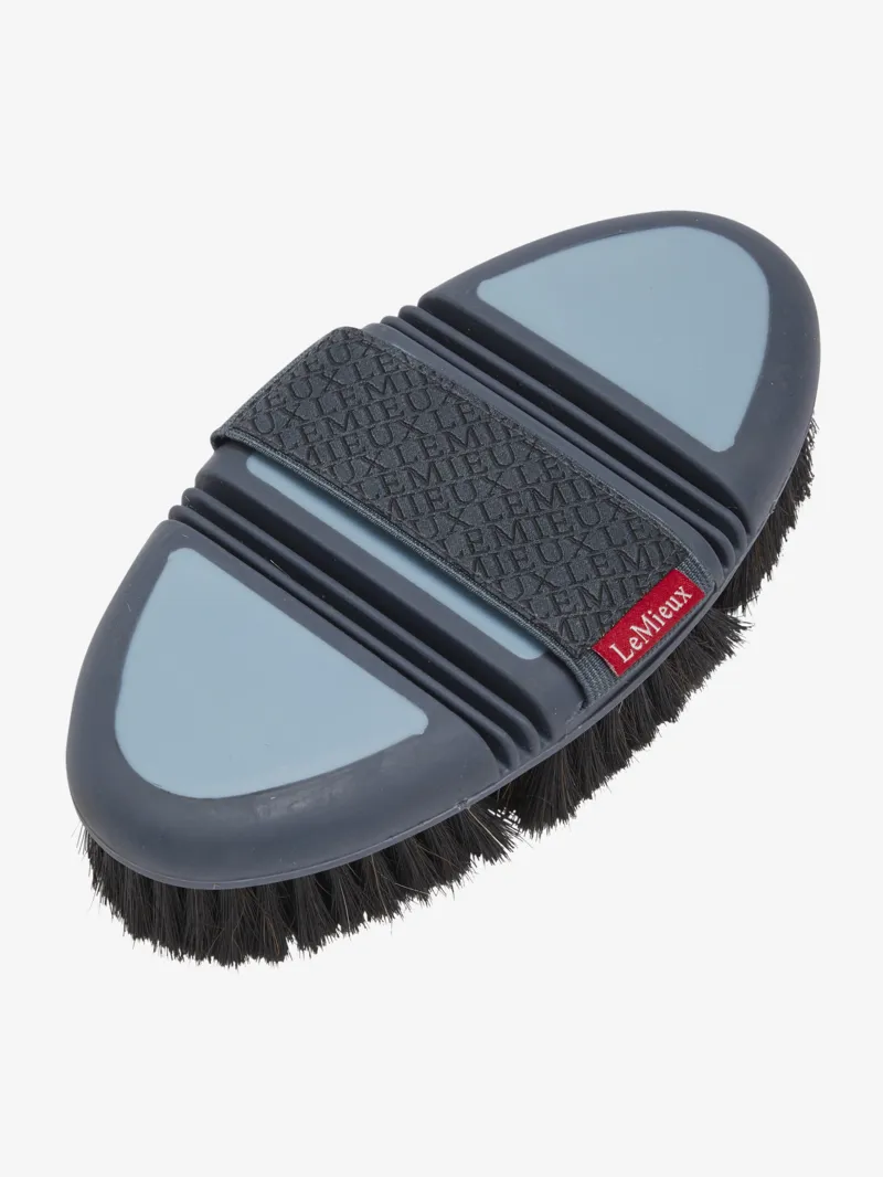LeMieux Flexi Horse Hair Body Brush - Petrol