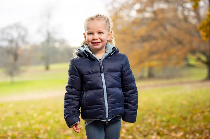 LeMieux Mini Megan Reversible Puffer - Navy-6