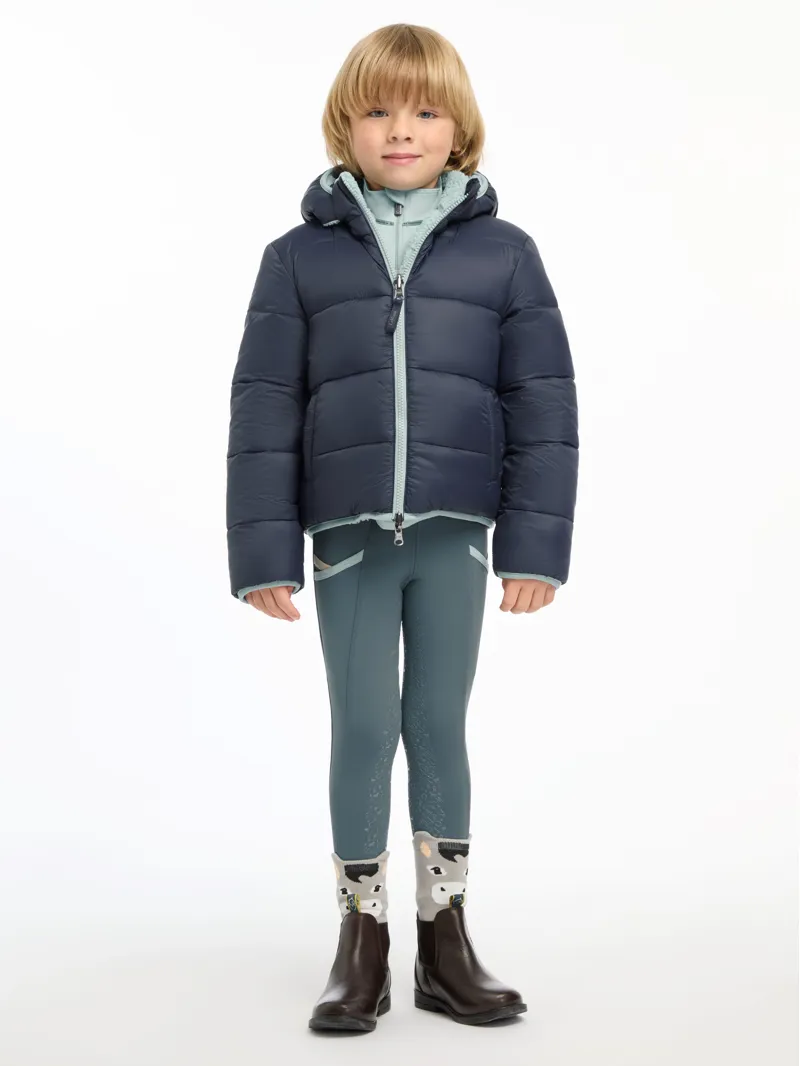 LeMieux Mini Megan Reversible Puffer - Navy-8