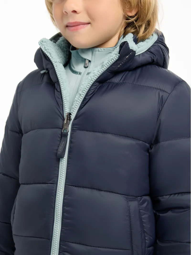 LeMieux Mini Megan Reversible Puffer - Navy-7