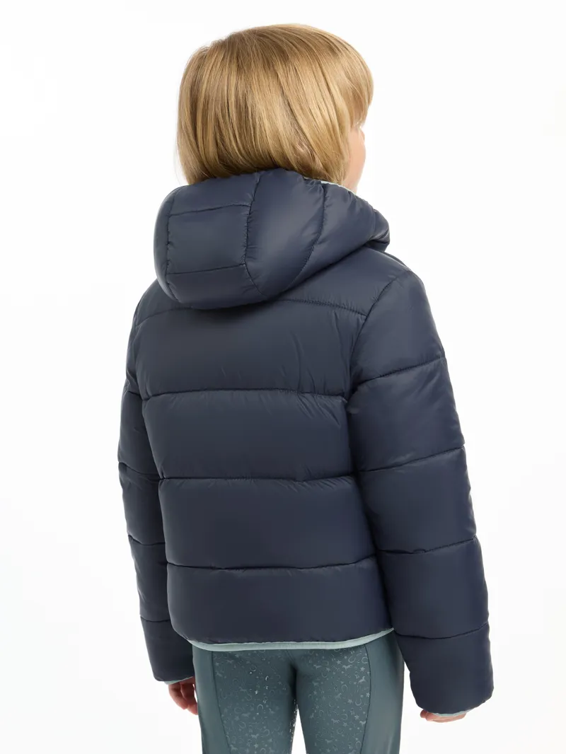 LeMieux Mini Megan Reversible Puffer - Navy-4