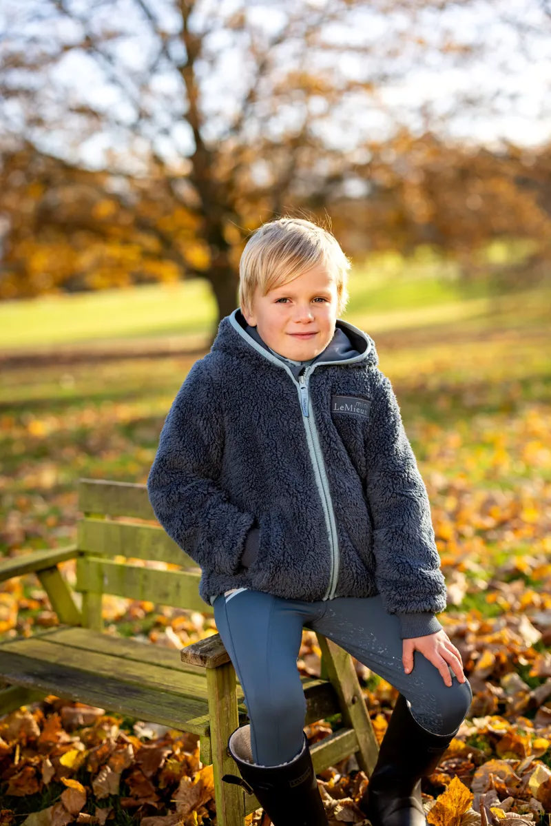 LeMieux Mini Teagan Fleece - Petrol-6