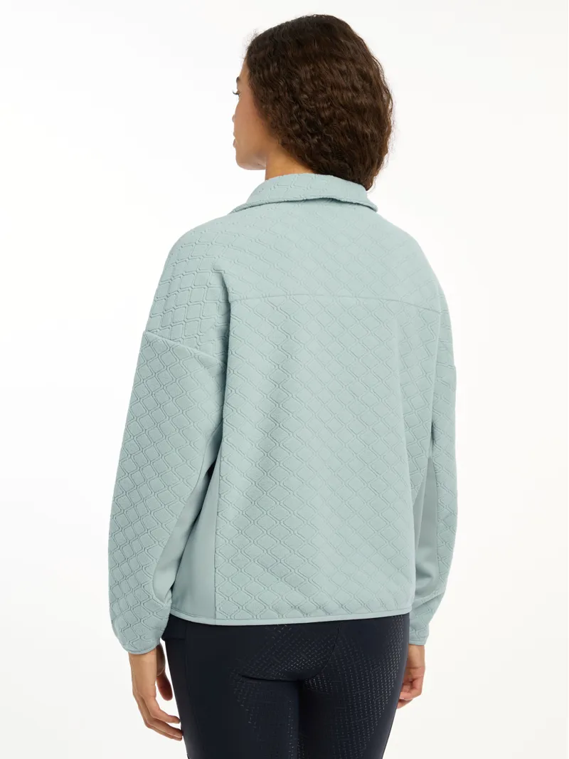 LeMieux Dana Quarter Zip Fleece - Glacier-3