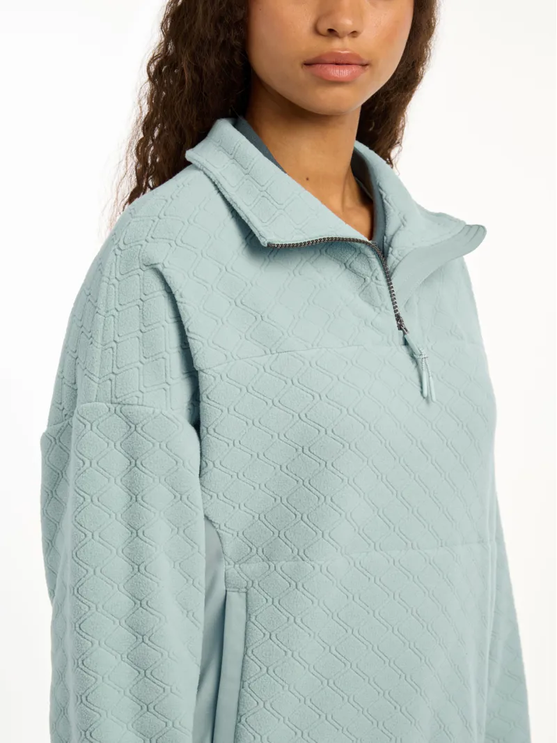 LeMieux Dana Quarter Zip Fleece - Glacier-4
