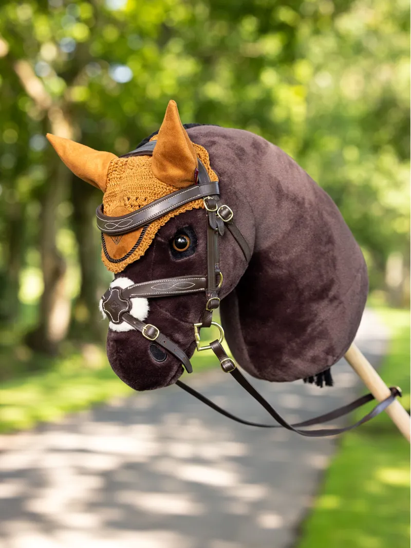 LeMieux Hobby Horse Fly Hood - Ginger-1