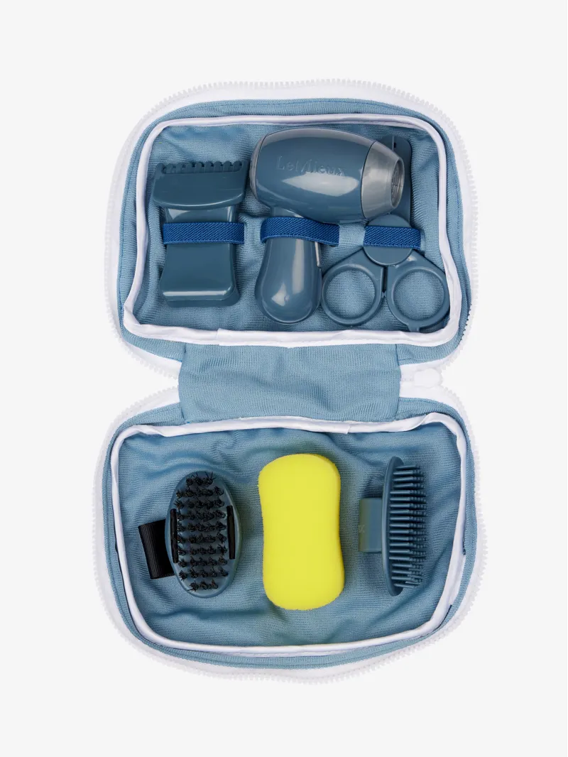 LeMieux Toy Puppy Grooming Kit - Ice Blue