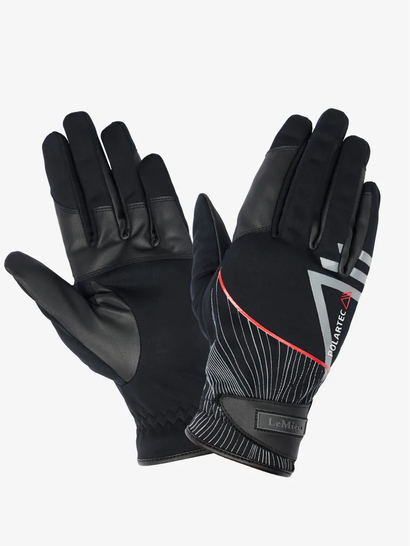 LeMieux Polartec Pro Water Resistant Gloves - Black
