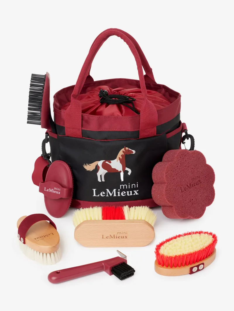 LeMieux Mini Grooming Set - Red