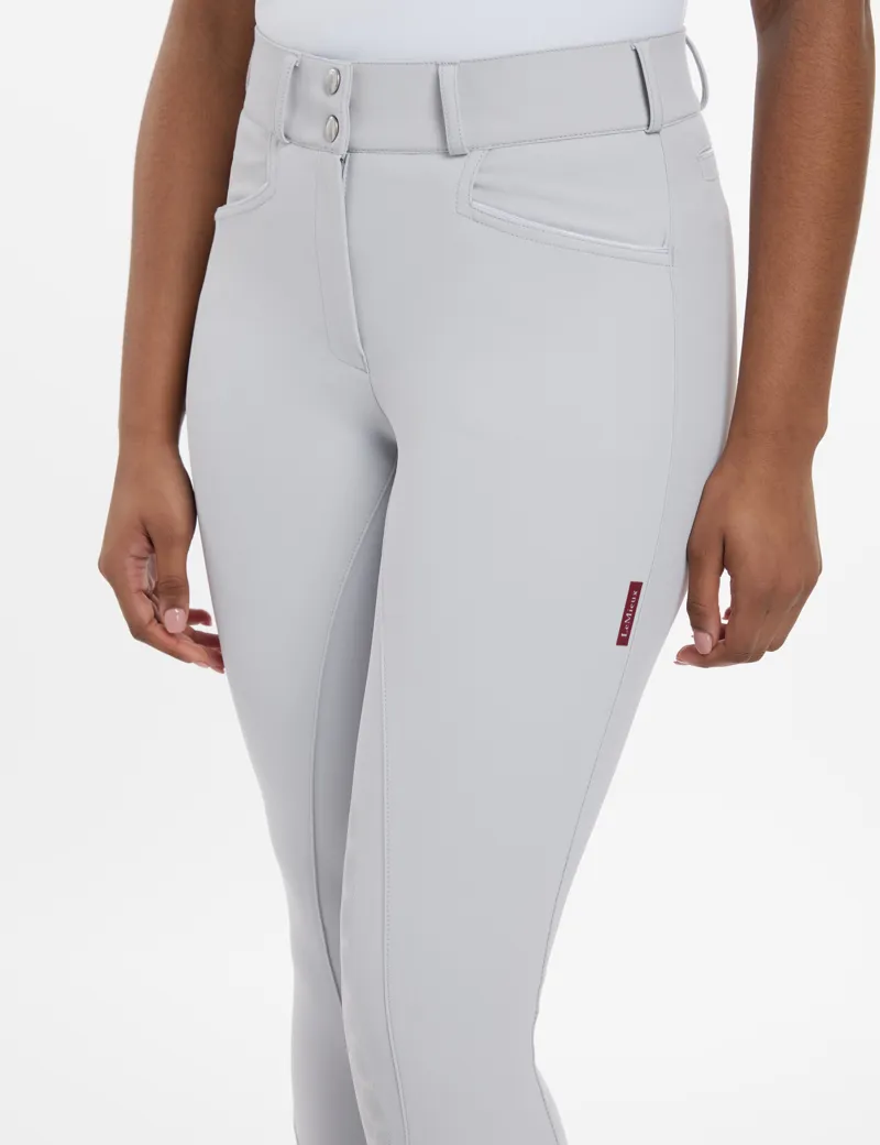 LeMieux Imogen Knee Grip Breech - Light Grey-3