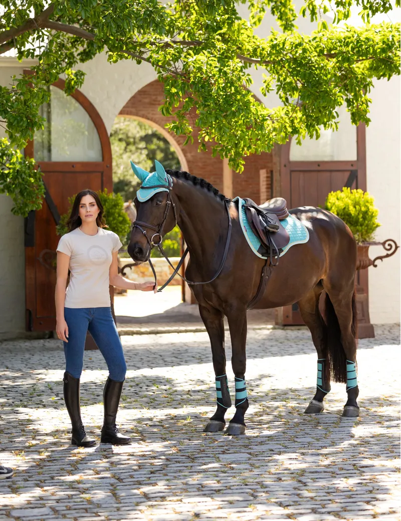 LeMieux Suede GP Square - Lagoon-2