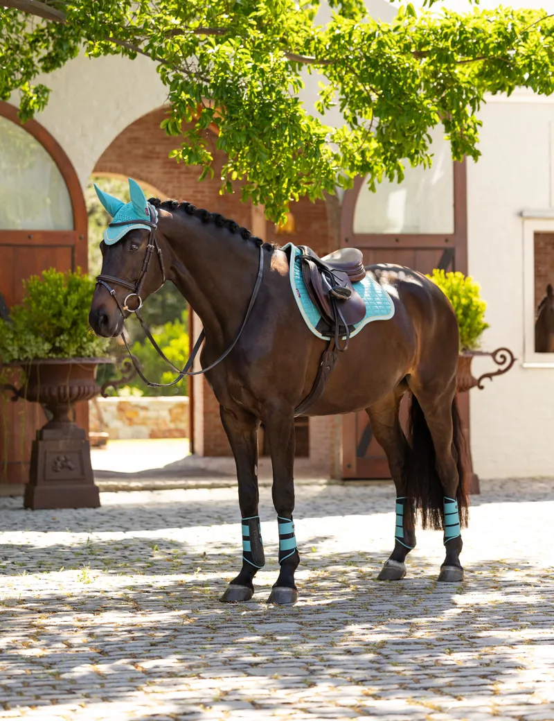 LeMieux Suede GP Square - Lagoon-1