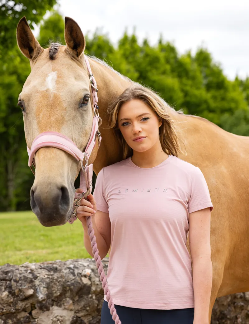 LeMieux Ladies Sports T-Shirt - Blossom-2