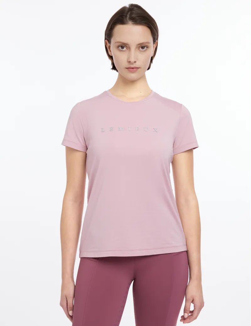 LeMieux Ladies Sports T-Shirt - Blossom-1