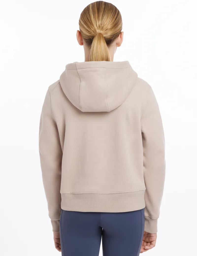 LeMiuex Young Rider Harriet Pop Over Hoodie - Almond-5