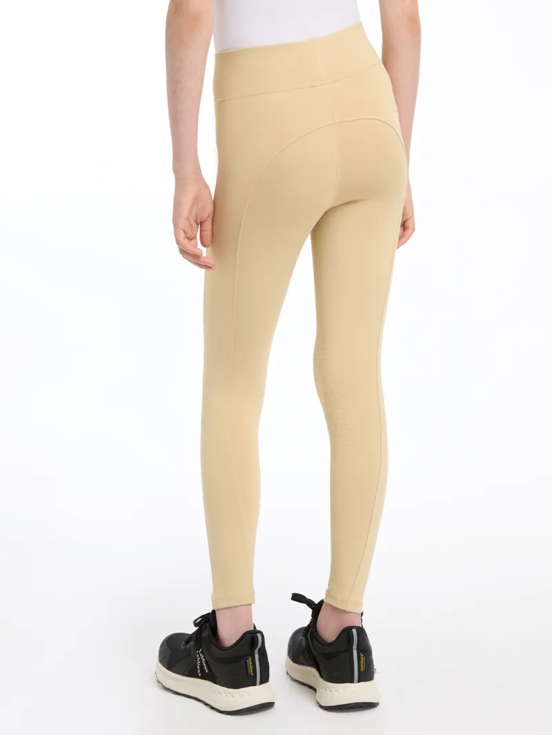 LeMieux Young Rider Pull On Breeches - Beige-2