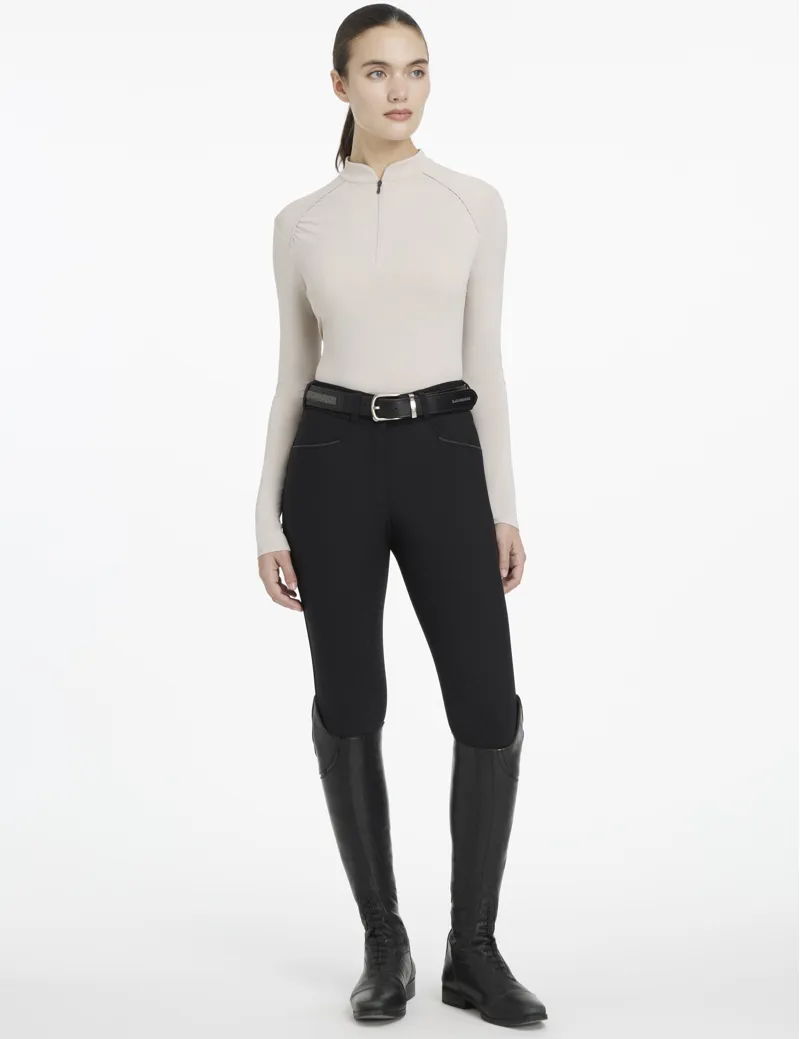 LeMieux Ladies Heyden Lightweight Base Layer - Stone-1