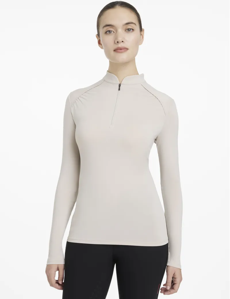 LeMieux Ladies Heyden Lightweight Base Layer - Stone