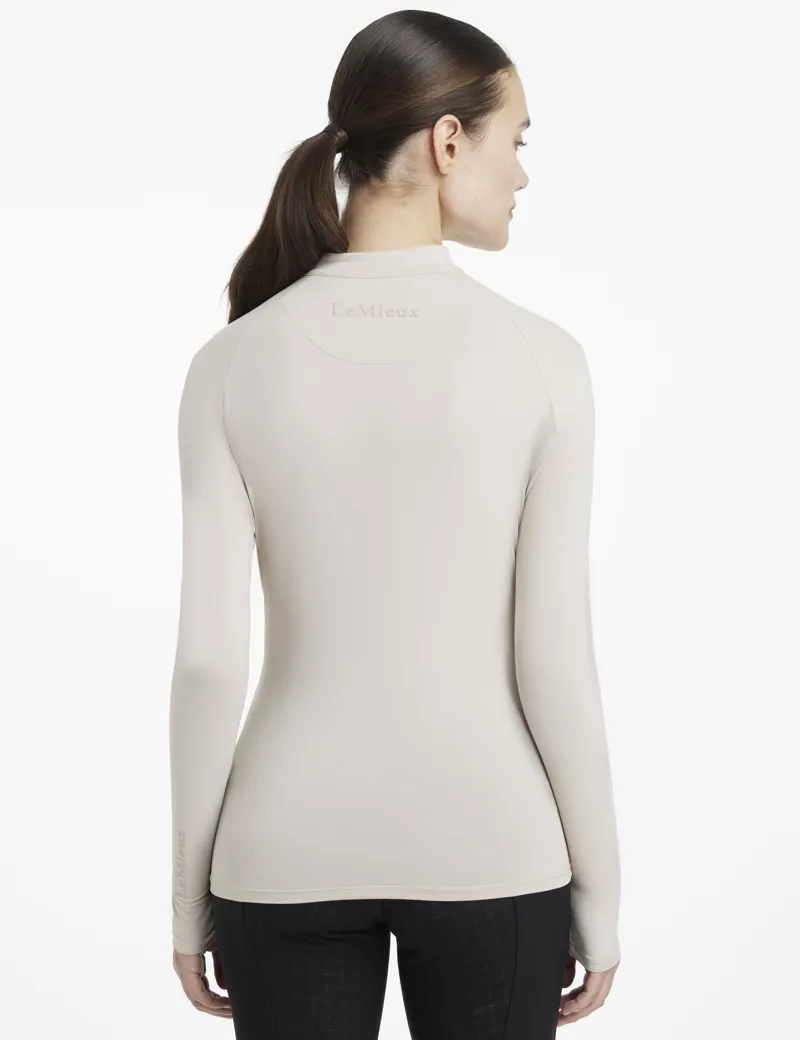 LeMieux Ladies Heyden Lightweight Base Layer - Stone-2