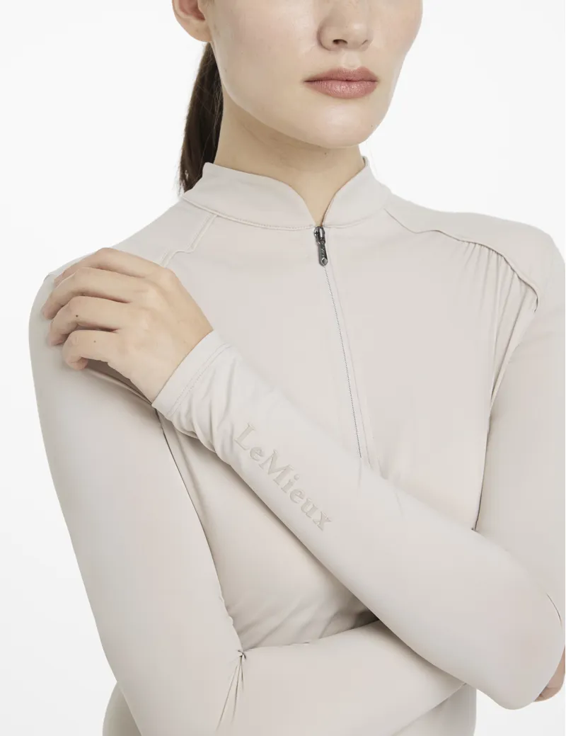 LeMieux Ladies Heyden Lightweight Base Layer - Stone-3