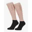 LeMieux Competition Socks 2 pack - Blossom