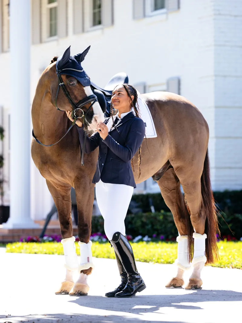 LeMieux Jessica Mesh Show Jacket - Navy-6