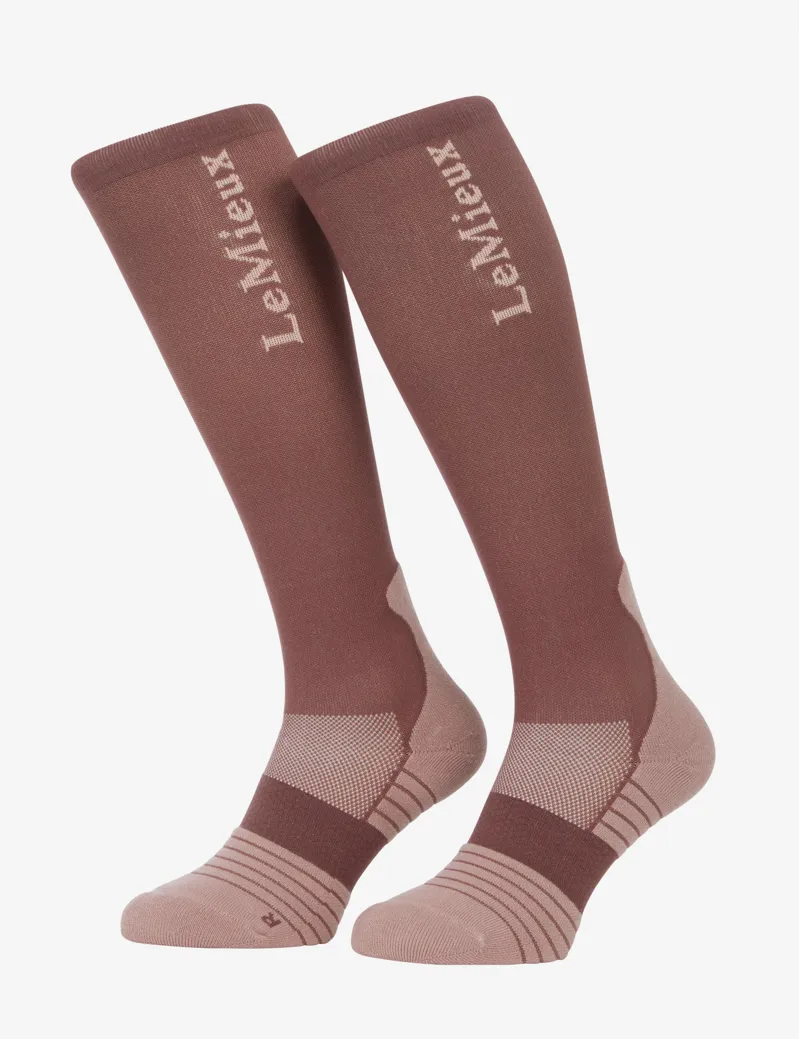 LeMieux Performance Sock - Rosewood