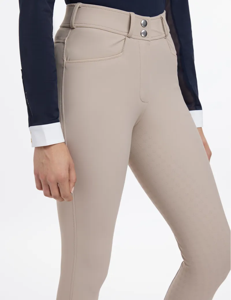 LeMieux Isabelle Full Seat Breeches - Almond-3