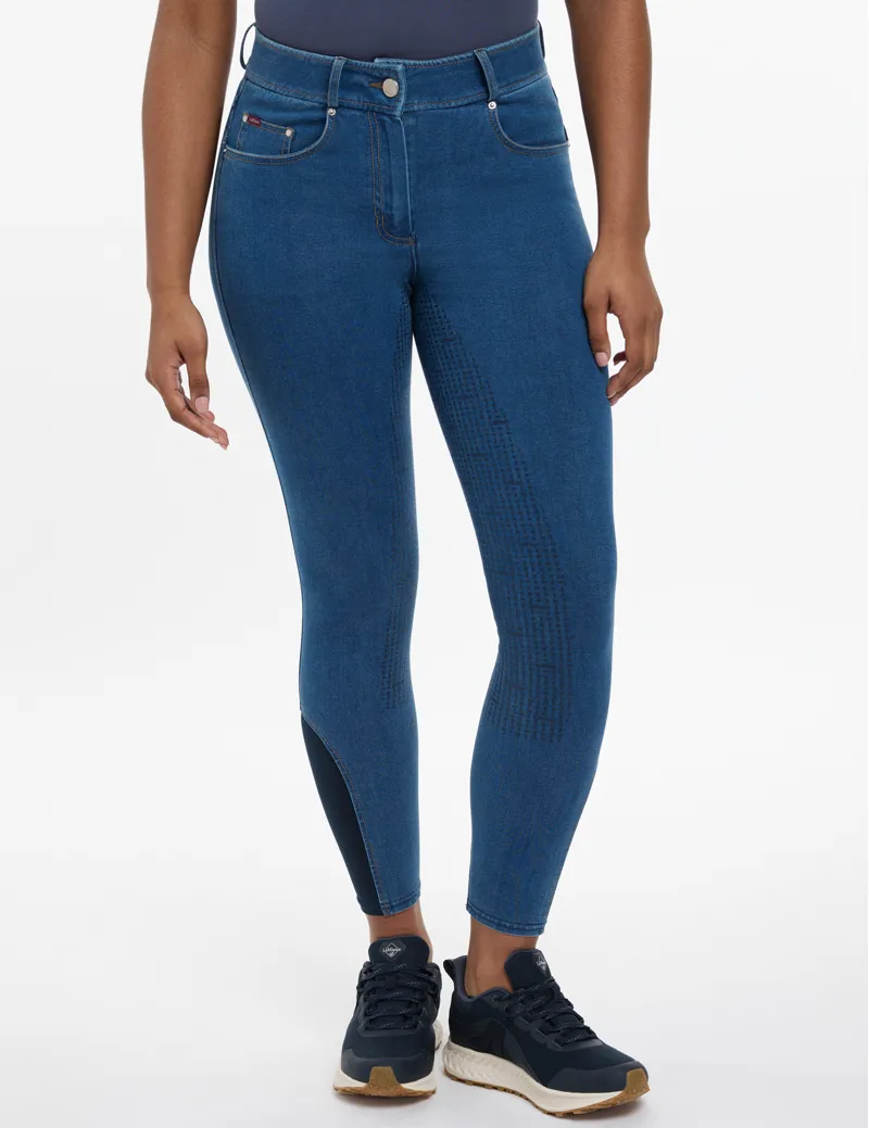 LeMieux Ladies Dolly Denim Breech-2