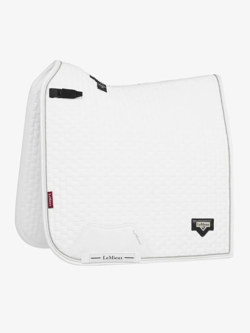 LeMieux Puissance Suede Dressage Pad - White