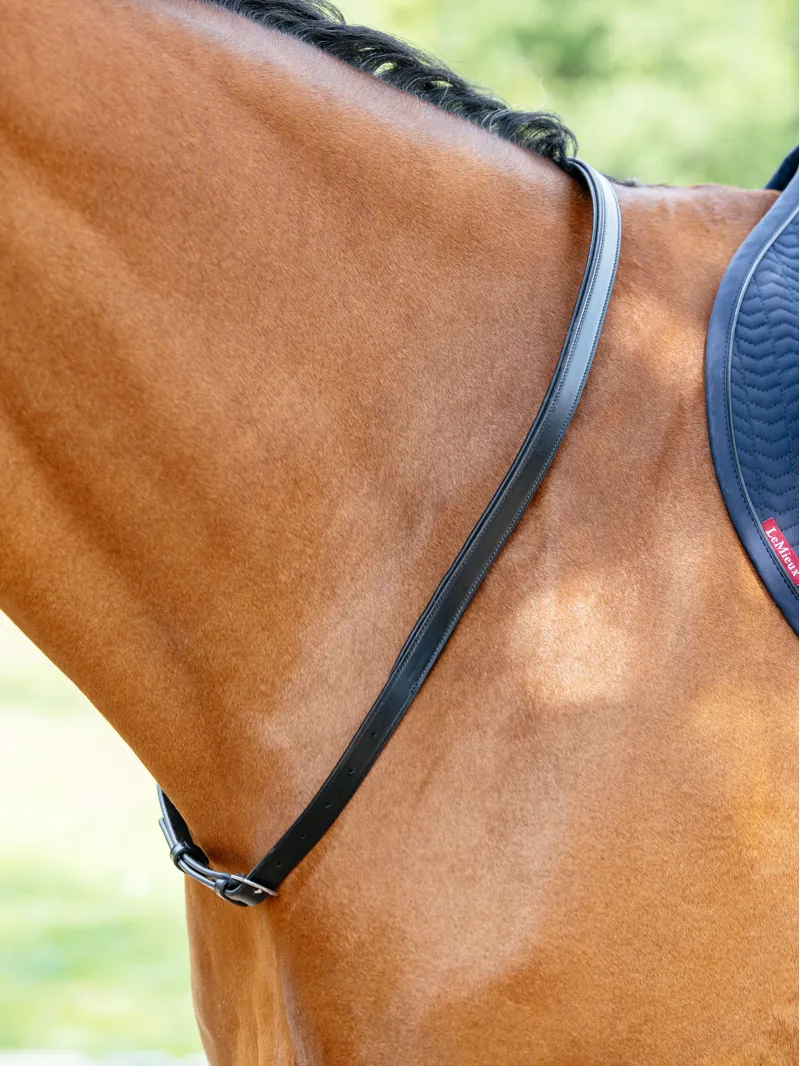 LeMieux Leather Neck Strap - Black