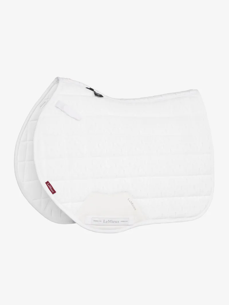 LeMieux 3D Mesh Self-Cool Eurojump Square - White-2
