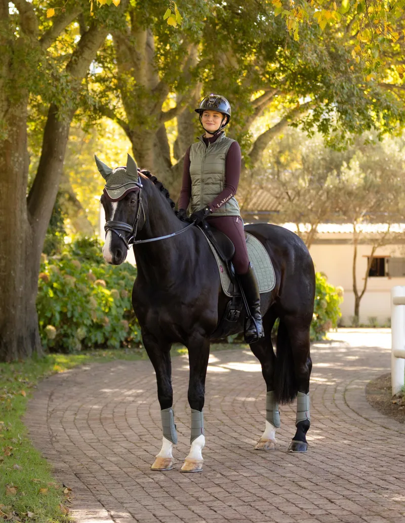 LeMieux Suede Dressage Square Rosemary - Large-1
