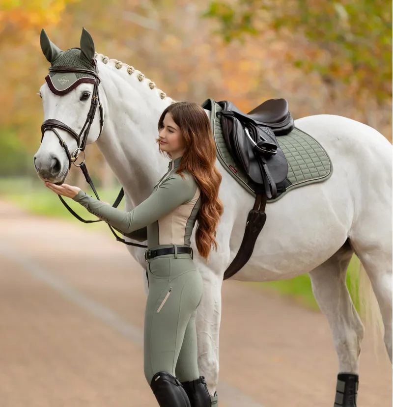 LeMieux Philippa Mesh Base Layer - Rosemary-2