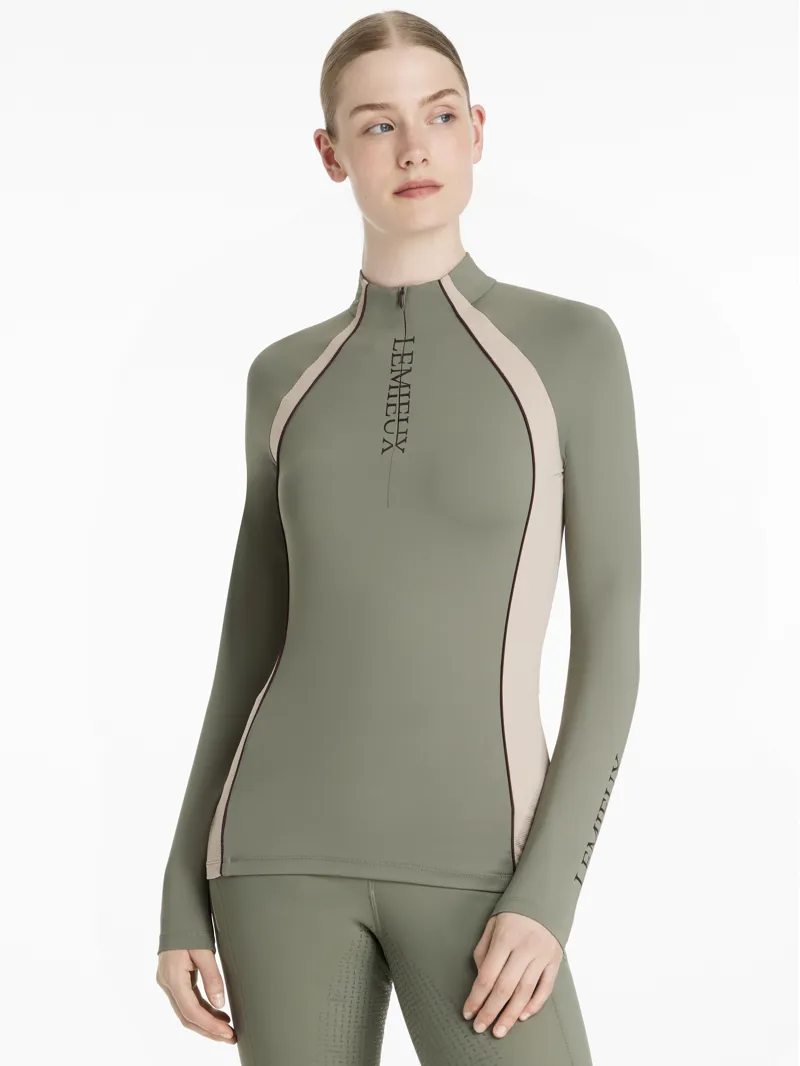 LeMieux Philippa Mesh Base Layer - Rosemary-1