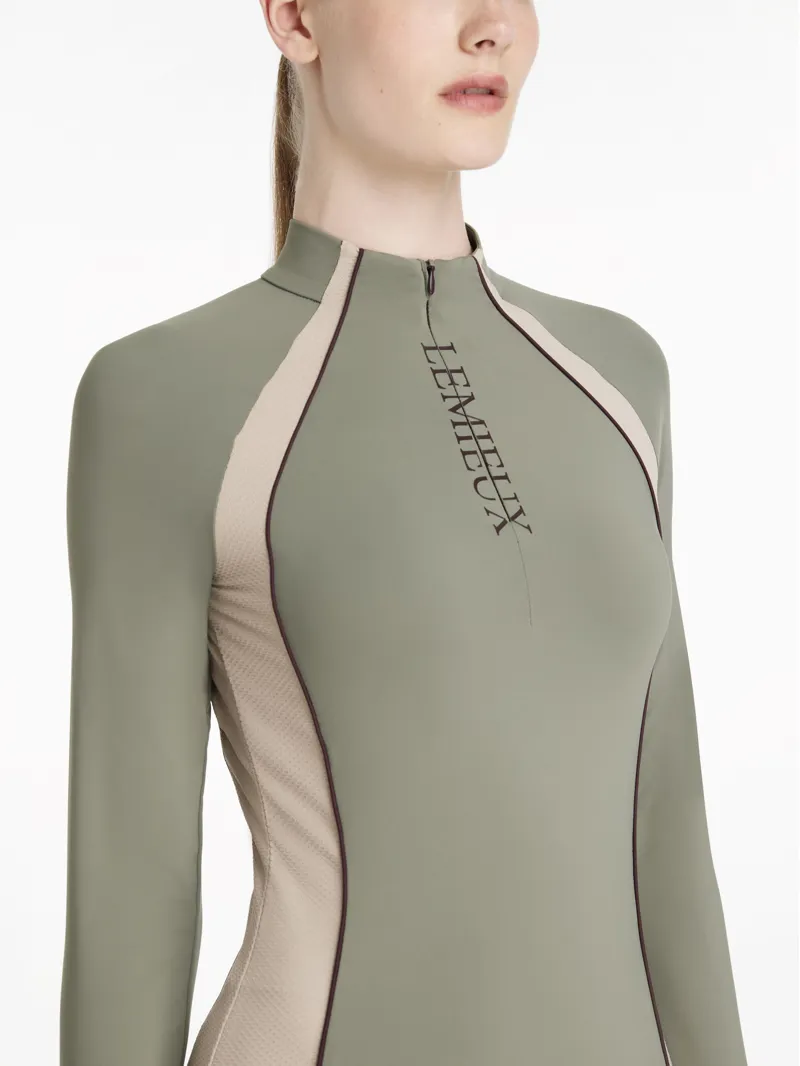 LeMieux Philippa Mesh Base Layer - Rosemary-4
