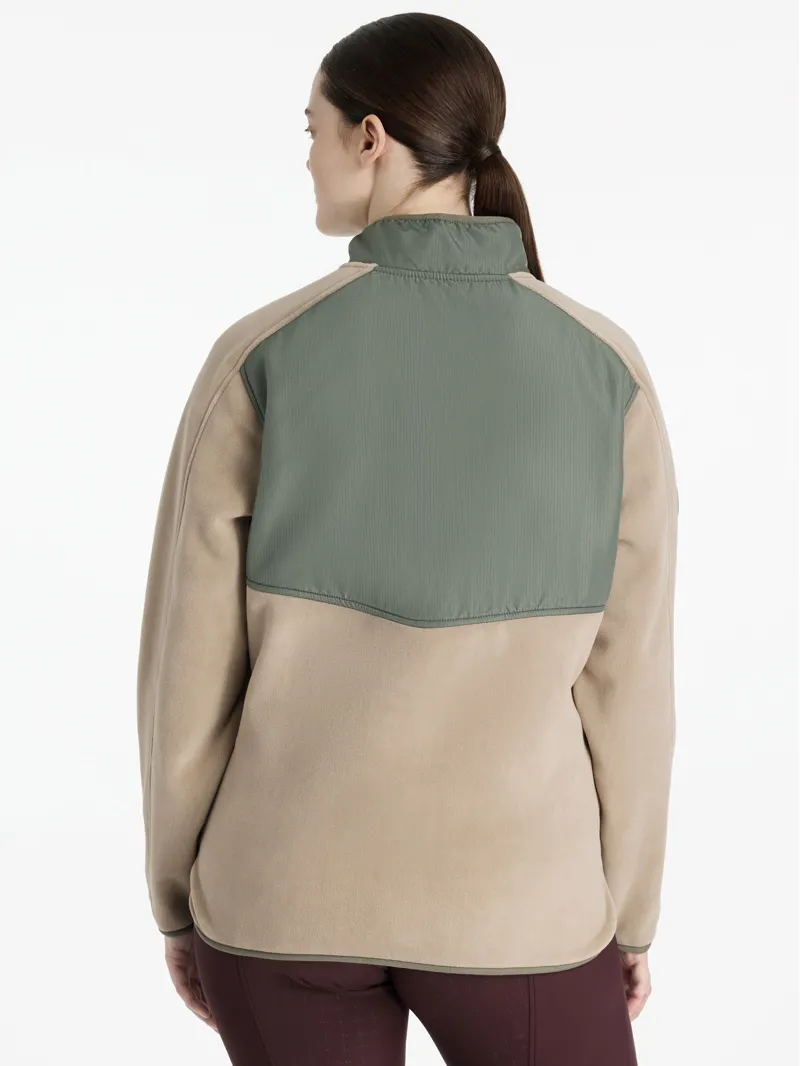 LeMieux Clara Hybrid Fleece - Rosemary-2